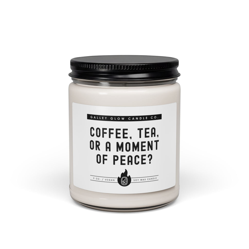 Coffee, Tea, or a Moment of Peace? - Scented Candle