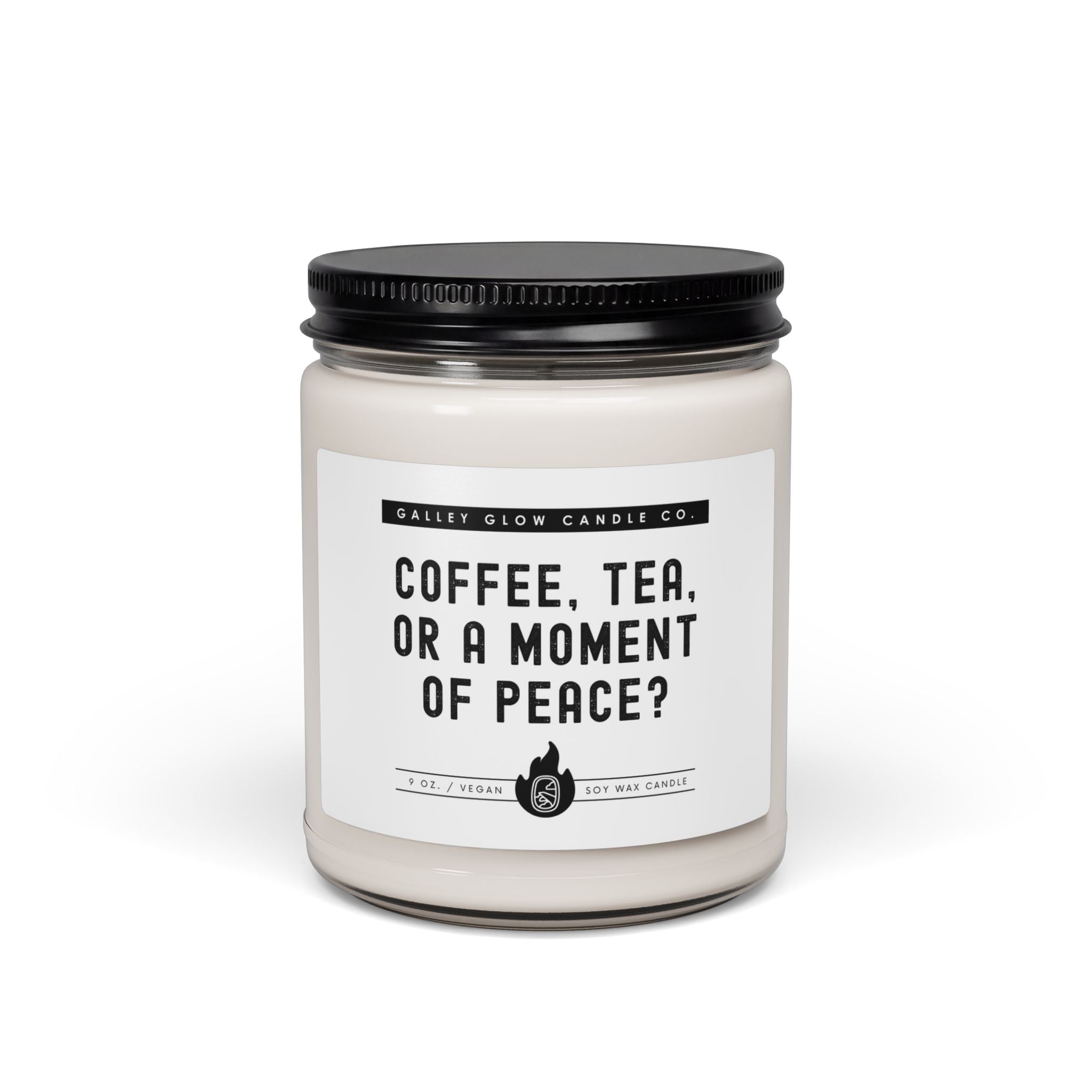Coffee, Tea, or a Moment of Peace? - Scented Candle