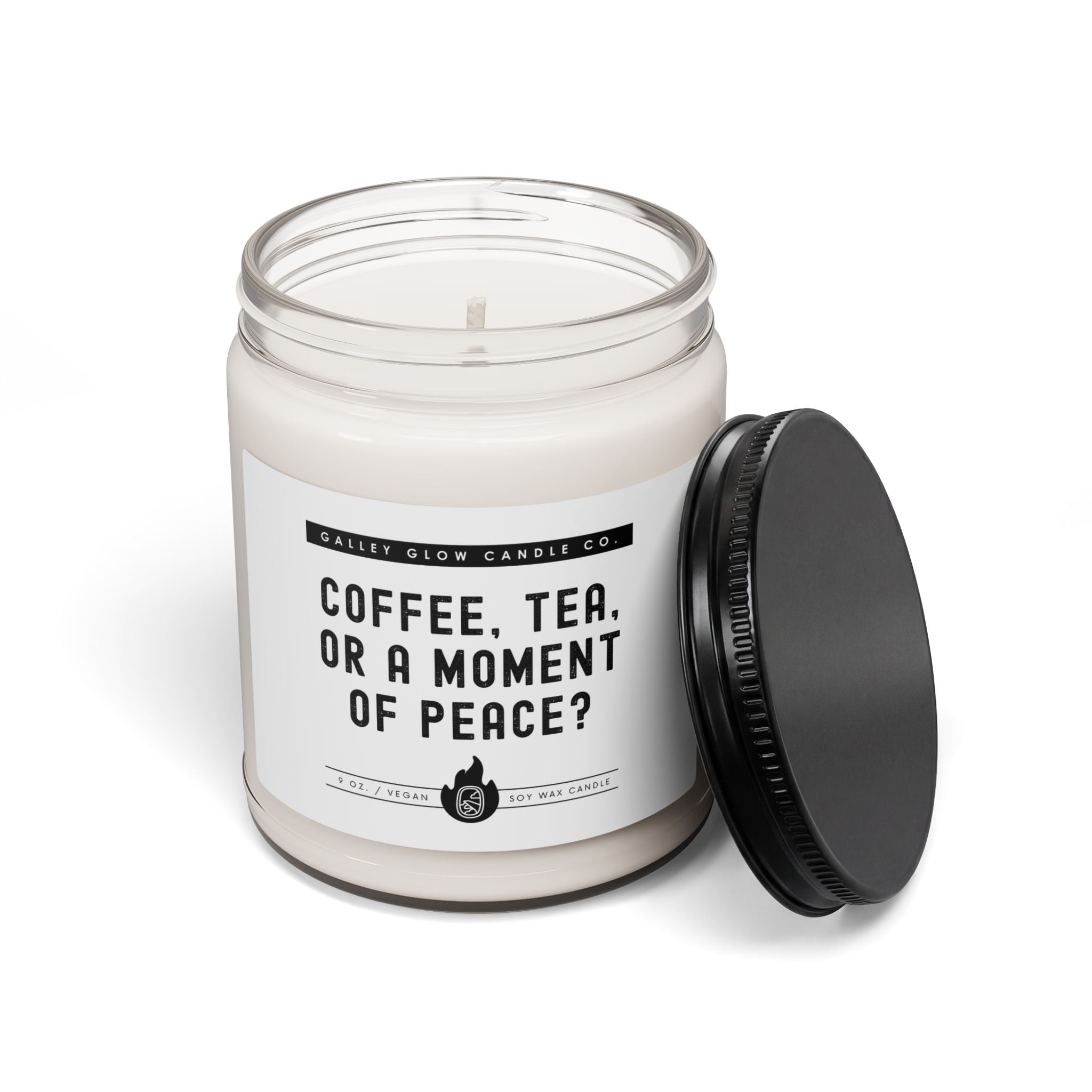 Coffee, Tea, or a Moment of Peace? - Scented Candle