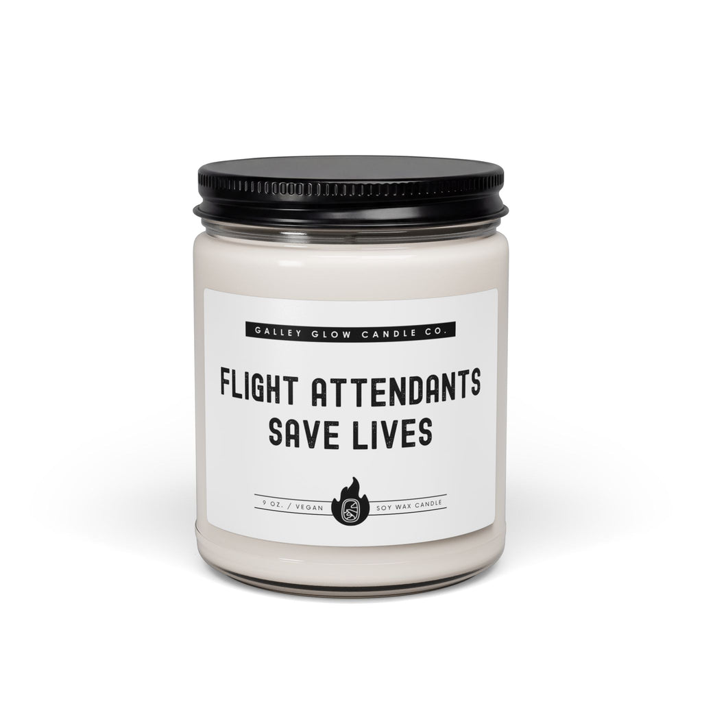 Flight Attendants Save Lives - Scented Candle